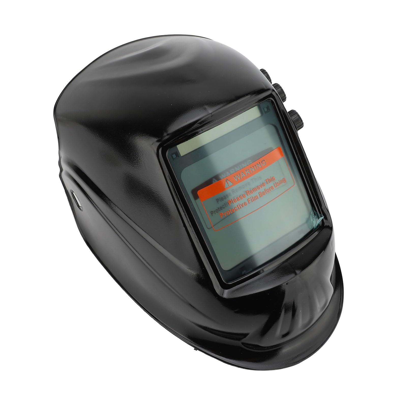Casco de Soldadura Pantalla Grande Pantalla LCD Color Verdadero Energía Solar Capucha de Soldadura con Oscurecimiento Automático