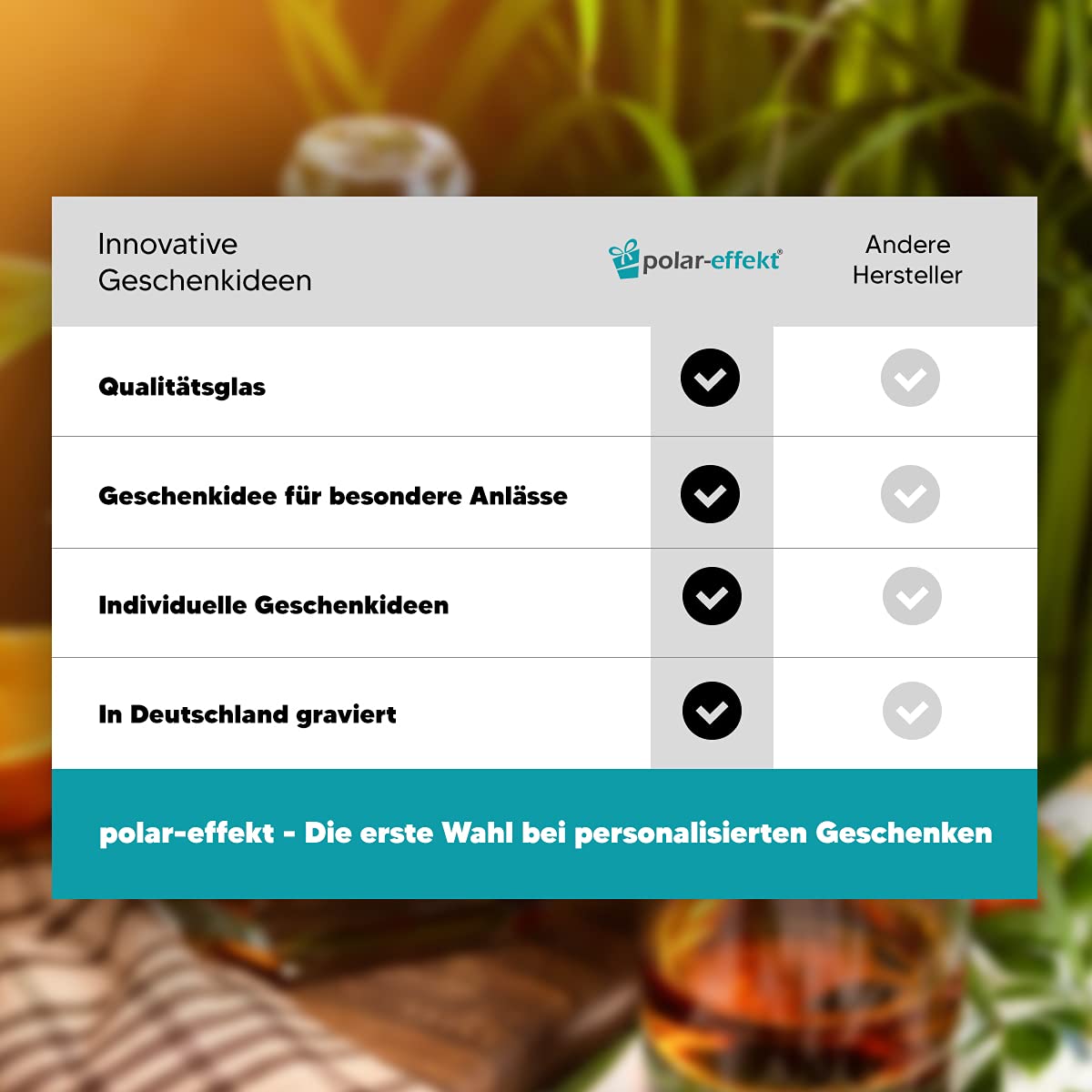 polar-effekt Leonardo Cognacschwenker mit Wunschmotiv graviert - Cognacglas personalisiert spülmaschinengeeignet - Scotch, Whisky, Bourbon - Geburtstagsgeschenk - Motiv Große Krone