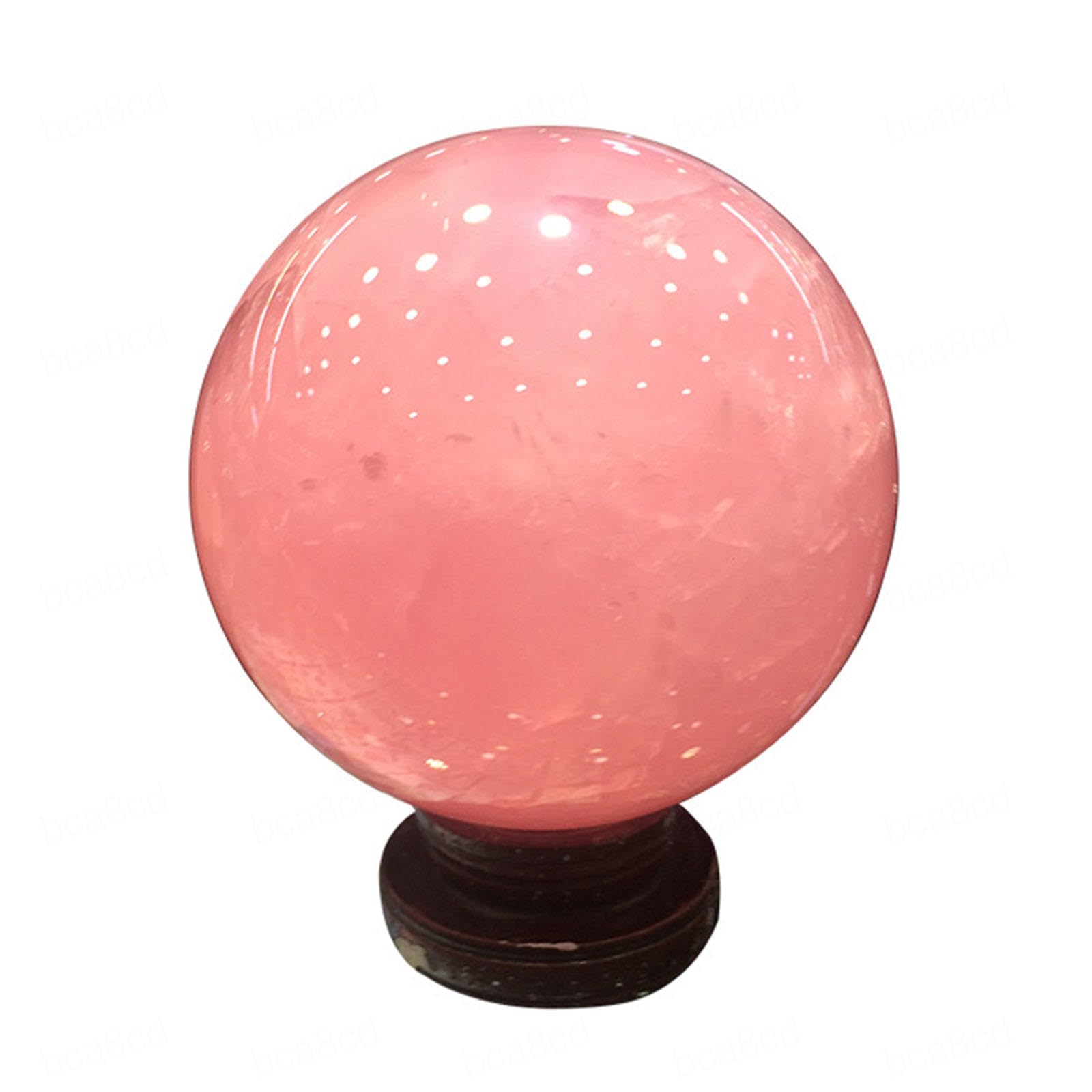 AARTERZZA Crystal Ball | Rose Quartz Sphere|Decorative Balls| Gemstone |Home Decor Witchcraft | Decoration,160mm