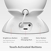 Vista 2 de Mission - Soporte de luz 2 en 1 con carga USB-C para Echo Pop, teléfonos inteligentes, tabletas y otros accesorios