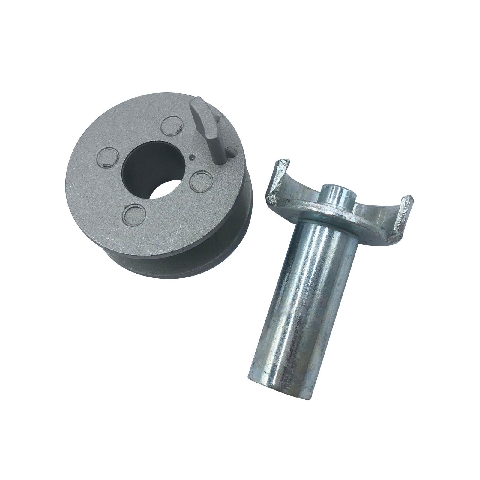 Milageto Adjustable Aluminum Rustproof Reel Set for Parasols, Universal Replacement Parts for Roman and Cantilever Parasols, Replacement Accessories, for Patio and Garden