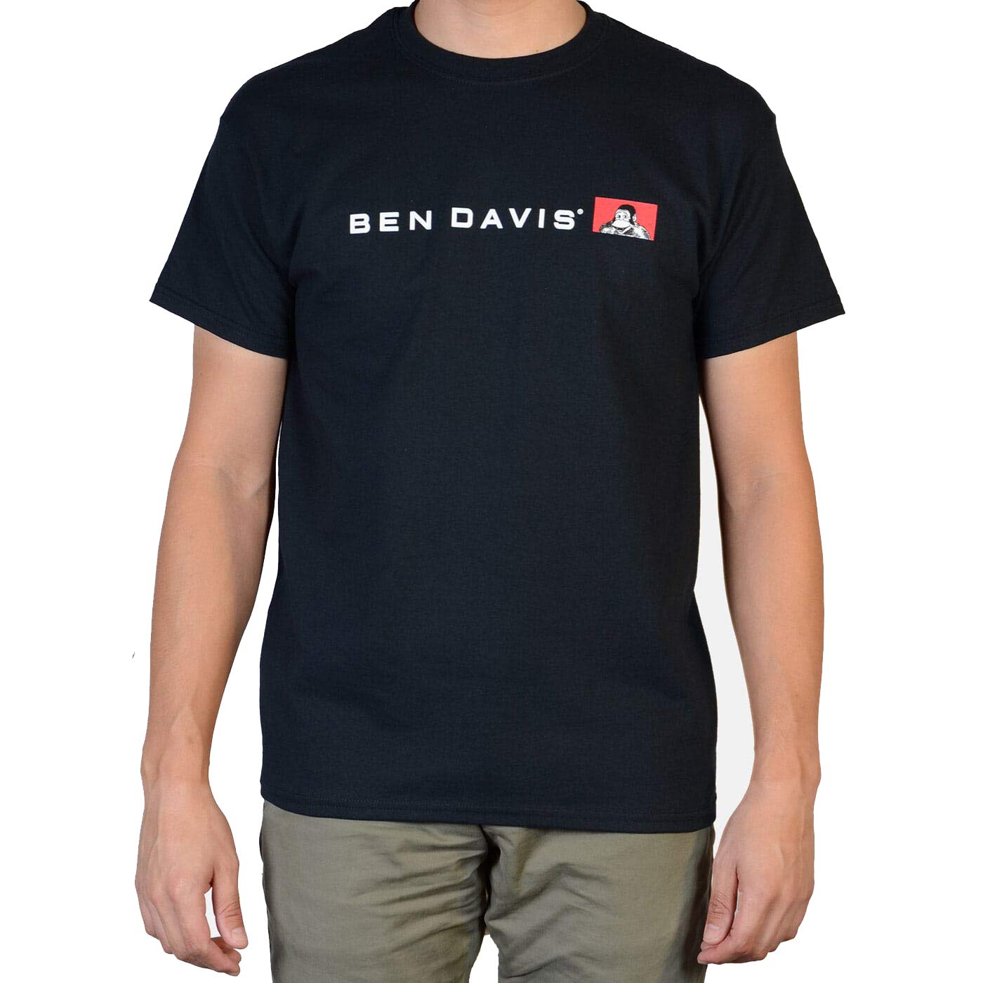 Ben DavisMen's Flat Line Short Sleeve Graphic T-Shirt