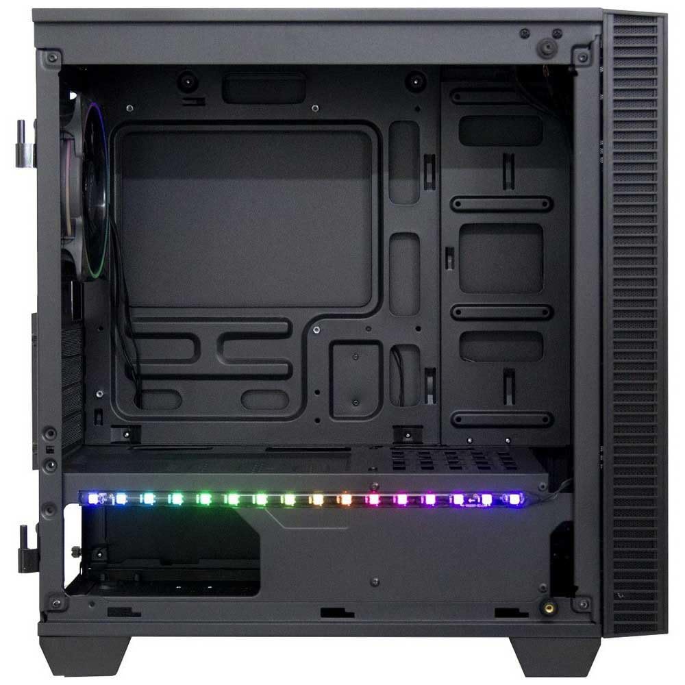 CAJA PC INTER-TECH X-608 INFINITY MICRO TOWER VENTILADOR 1X120MM RGB