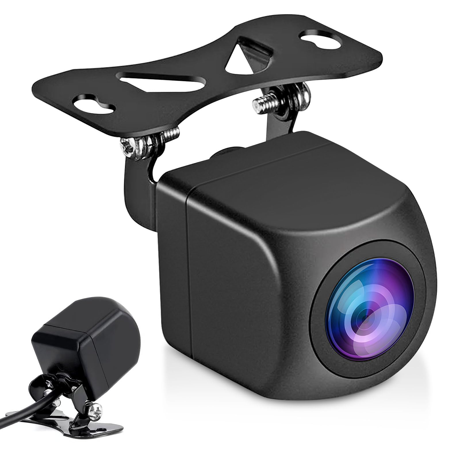 Telecamera di Retromarcia AHD 1080P, Grandangolo Super 180°, Impermeabile IP68, Universale per Auto, SUV, Camper, Camion