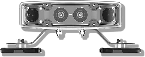 Miniatura 4 de Barra de luces LED Condor TIR con soporte magnético, de perfil bajo, para techo de vehículos, de 3 vatios, luz de emergencia, de 23 pulgadas,
