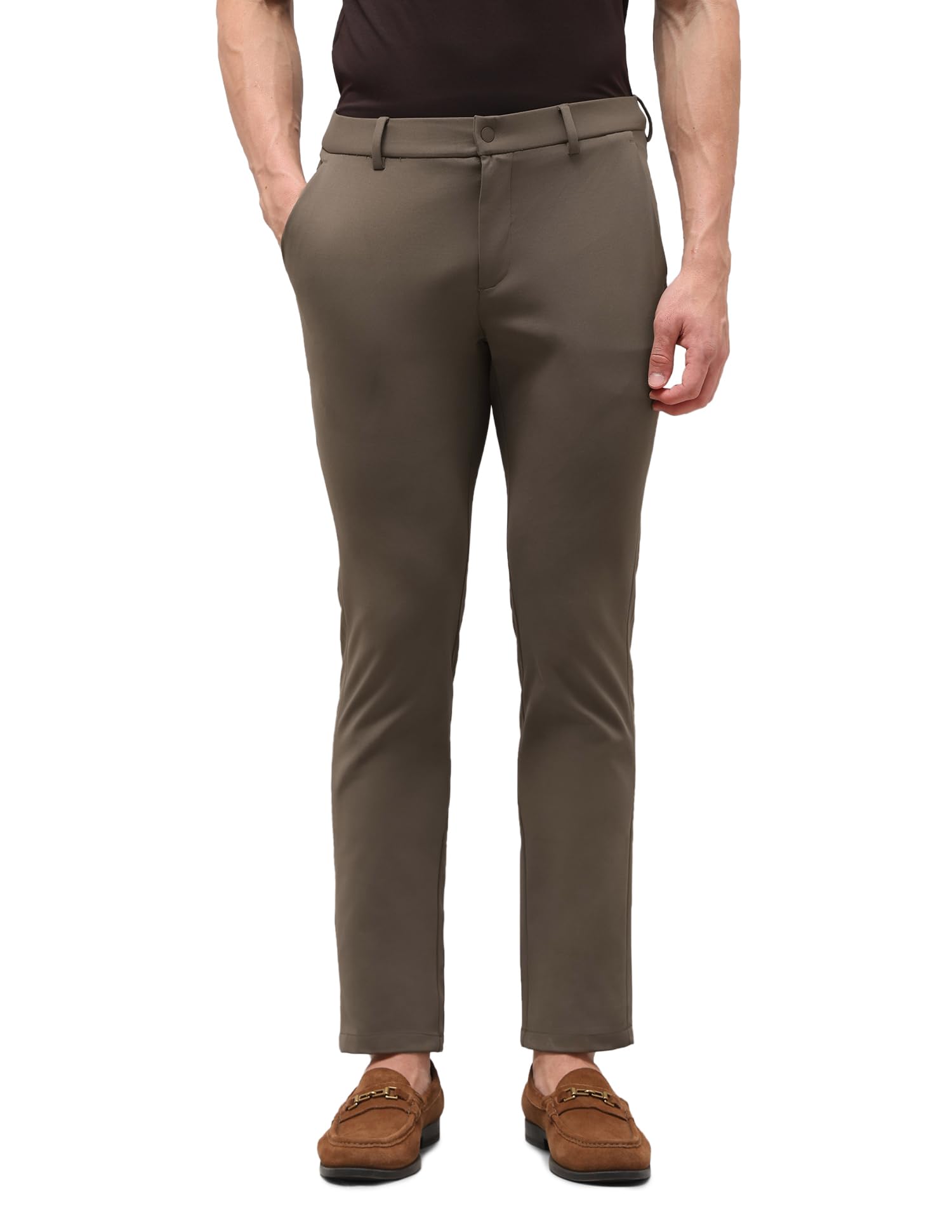 u.s. polo assn. U.s.Polo Association Men's Austin Slim fit mid Rise Trousers-picture-13