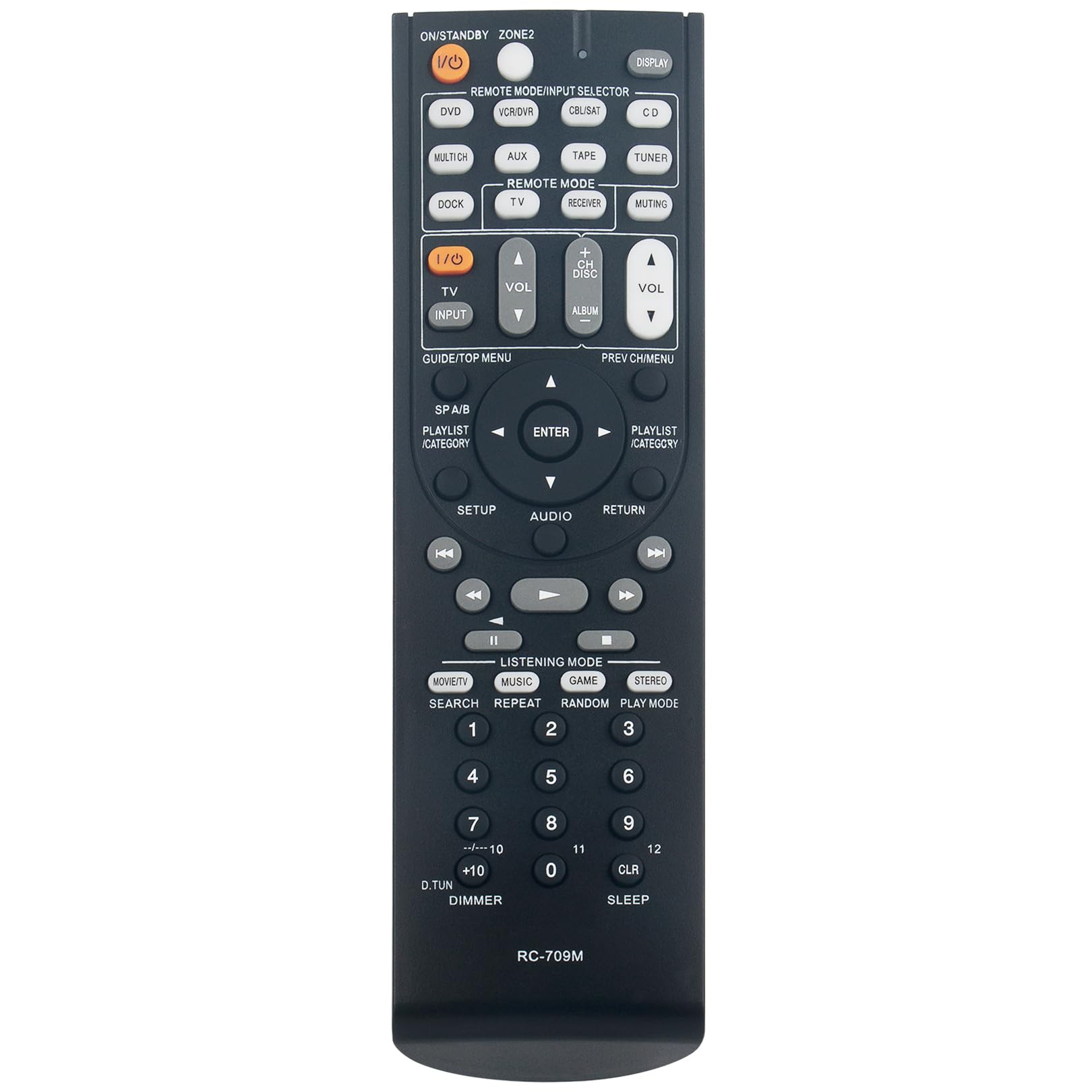Amazon.com: RC-709M Replace Remote Control Compatible with Onkyo