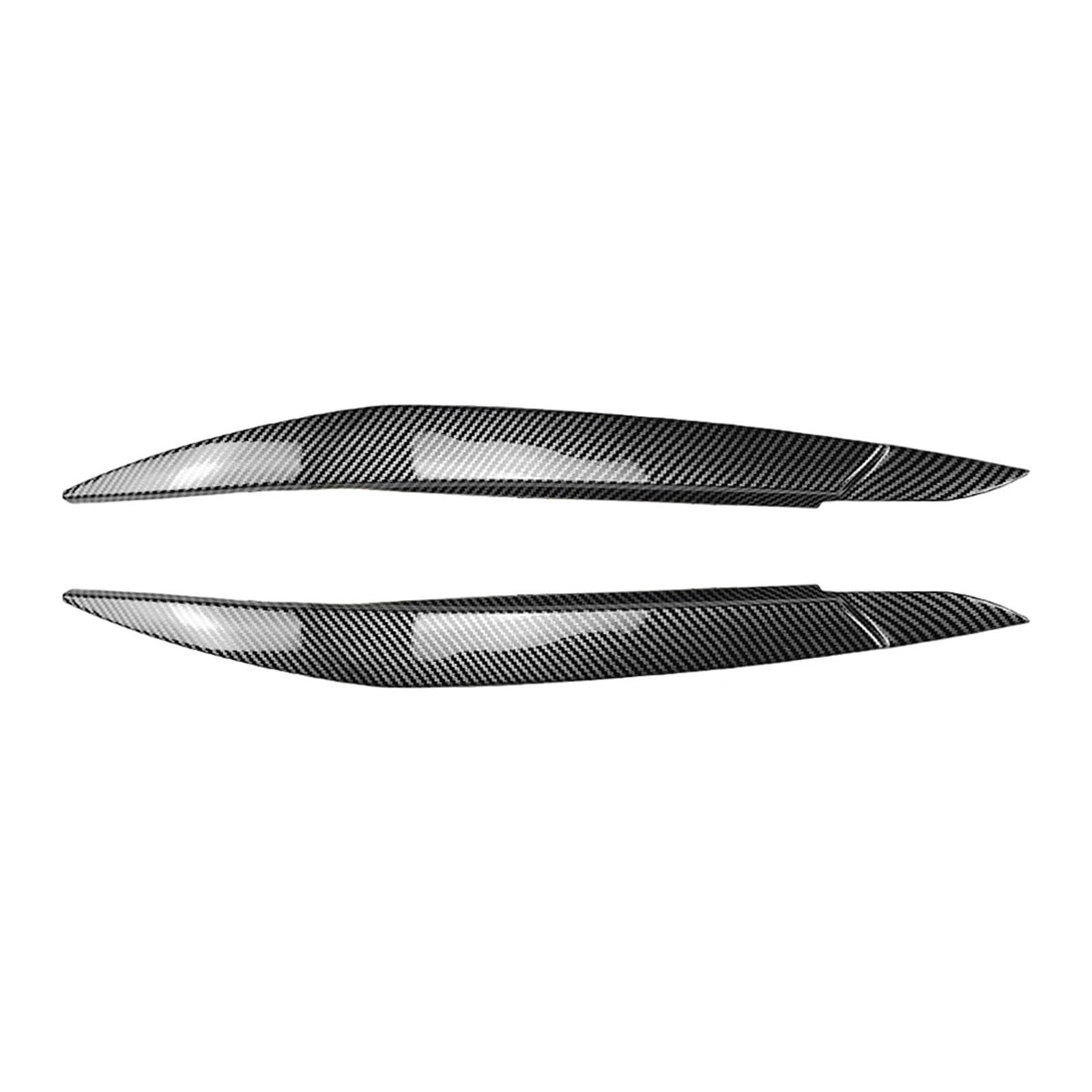 Sourcils de phare BMW X6 E71 E72 X5M E70 cache paupière noir carbone