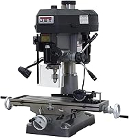 JET JMD-18 18-Inch Mill Drill Machine, 2HP 115/230V 1Ph - Powerful Benchtop Milling Drilling Combo with R-8 Spindle