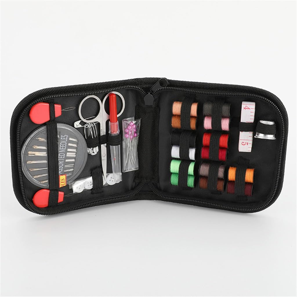 Kit de Costura Caja de Costura Juego de Costura para el hogar Juego de Caja de Costura 70 Juegos de Kit de Costura
