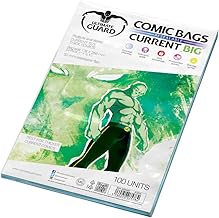 Ultimate Guard Comic Bags Big Reclosable Reclosable Comics Current Size Bags (100)
