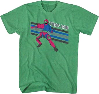 ماسترز الكون 80s الكرتون فخ الفك صورة الكبار قصيرة الأكمام تي شيرت تي شيرت