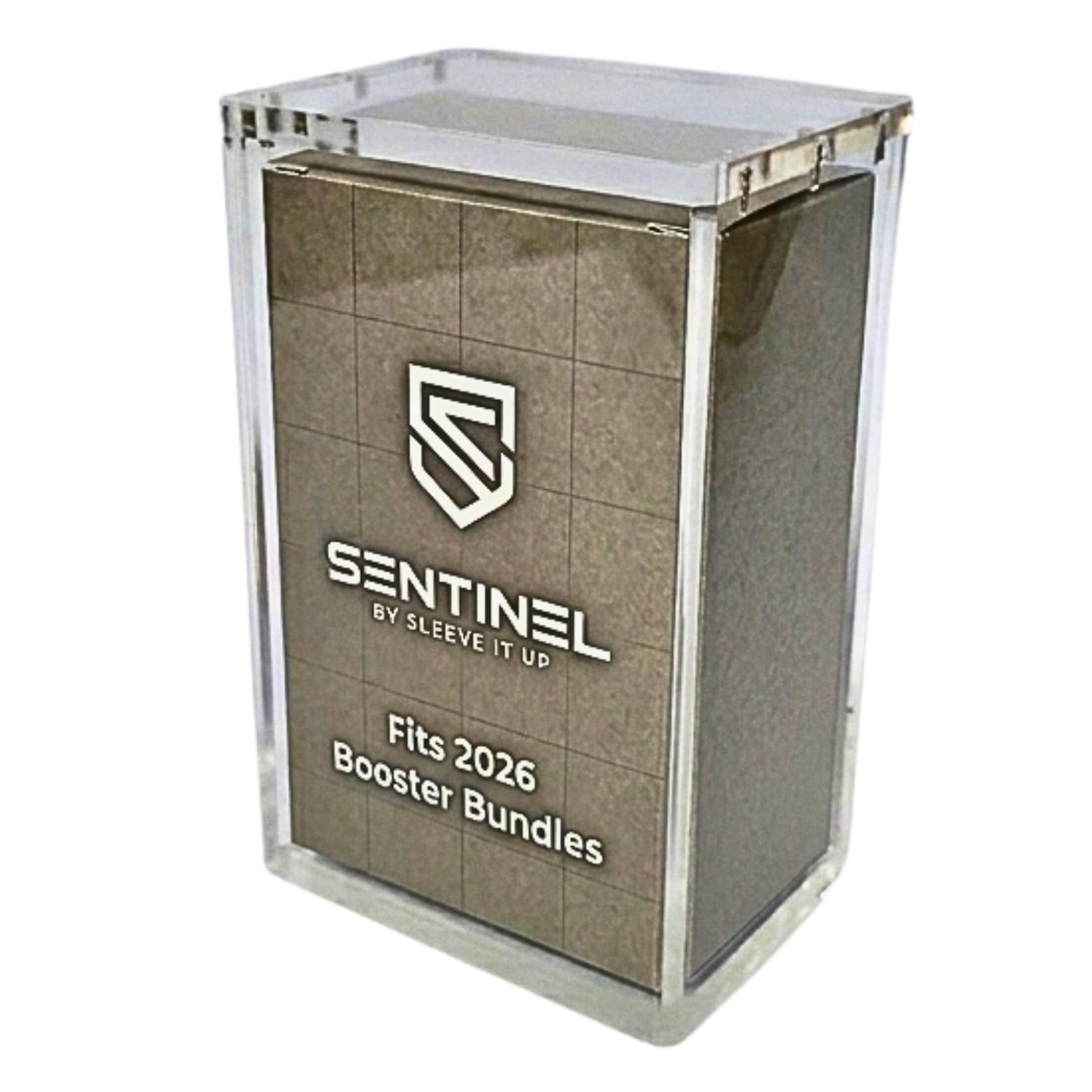 Premium Acrylic Case - Compatible with Pkmn Booster Bundles (Ascended Heroes & Chaos Rising) - Display Case 5mm - Sentinel