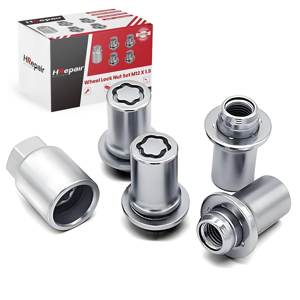 Amazon.com: HRepair Chrome Wheel Locks Lug Nuts, fits for