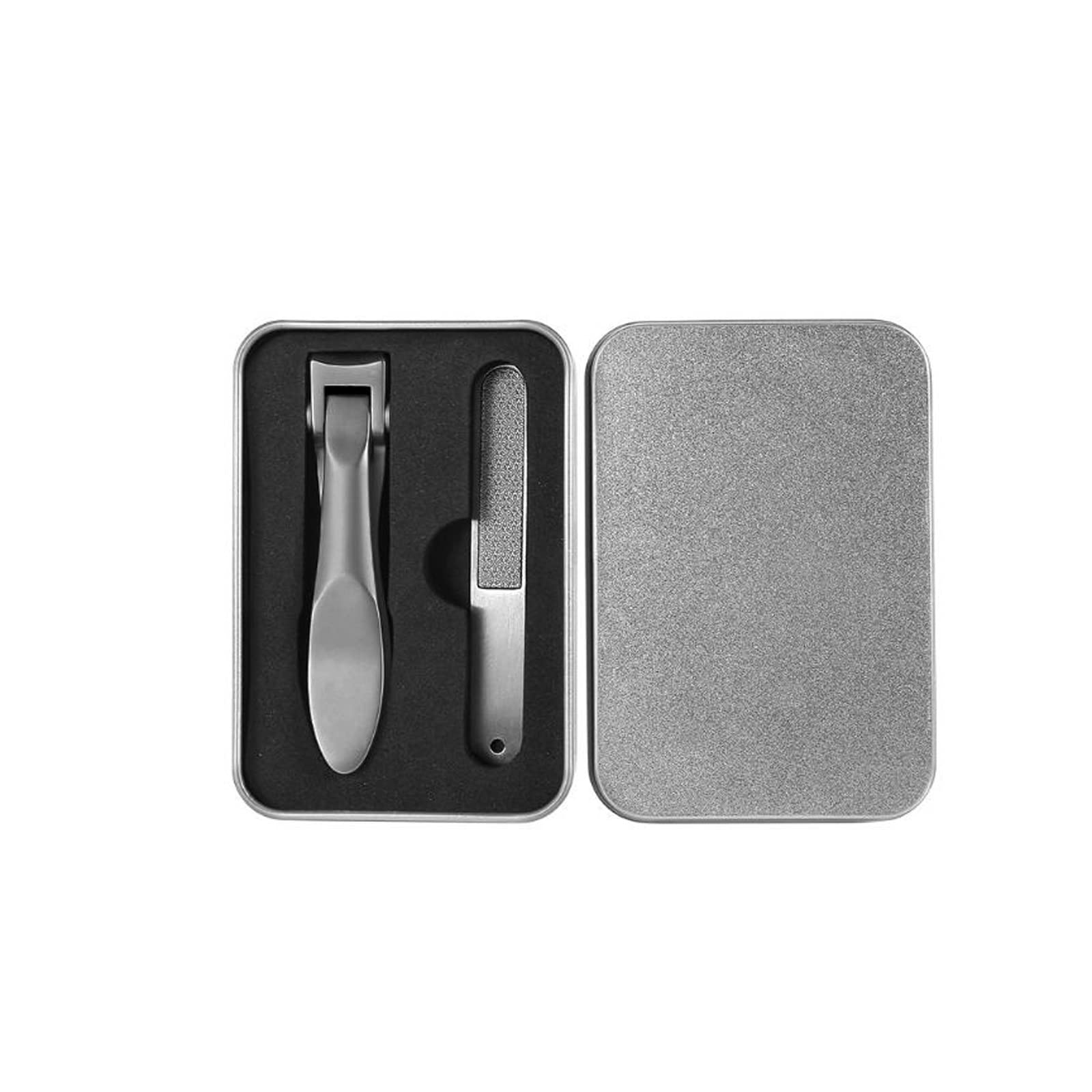 Cortaúñas de acero inoxidable de alta resistencia con diseño ergonómico