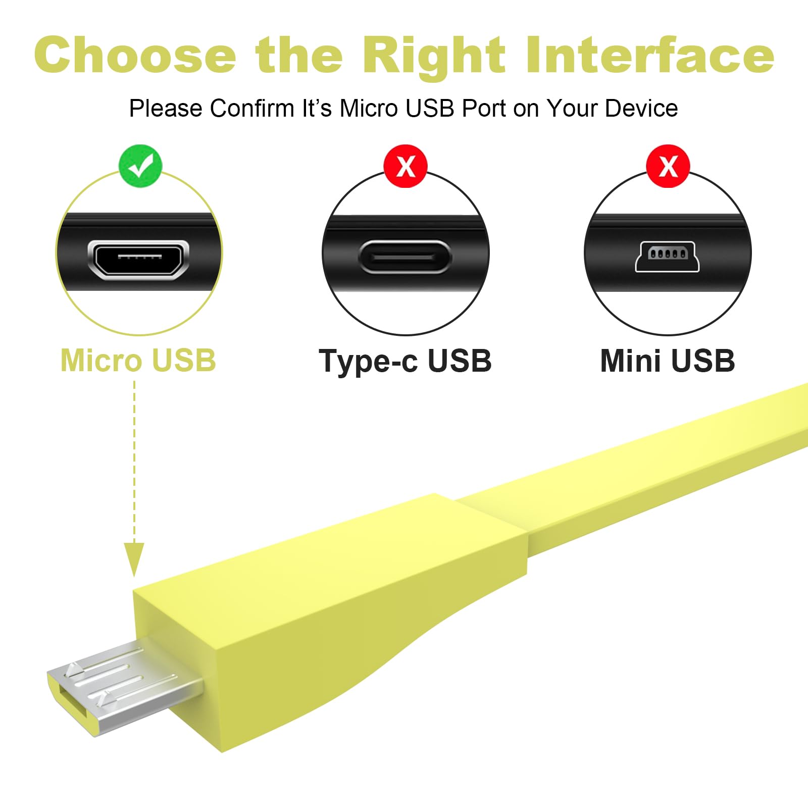 Cavo Micro USB Per Ultimate Ears BOOM 3 E MEGABOOM 3 – 4 Piedi (1,2m), Bianco - Foto 2