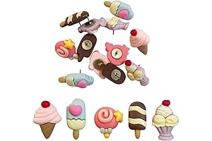 30 Pcs Ice Cream Push Pins for Creative Display and Decor