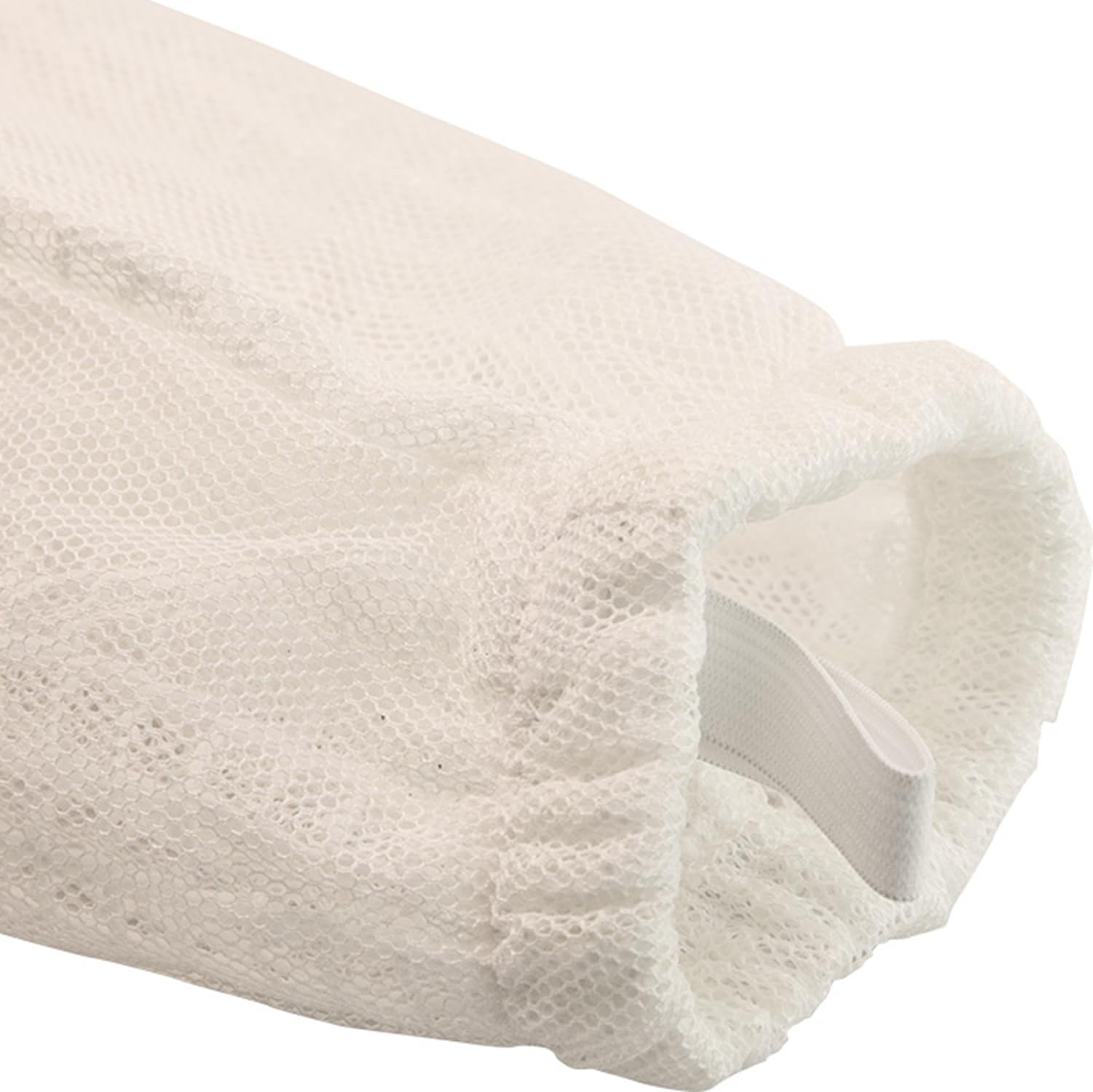 LYSON Imkeranzug aus Mesh und Baumwolle Imkeroverall mit abnehmbarem Hut belüftet Imkerbekleidung, Imkerjacke mit Reißverschluss Grösse XXXL