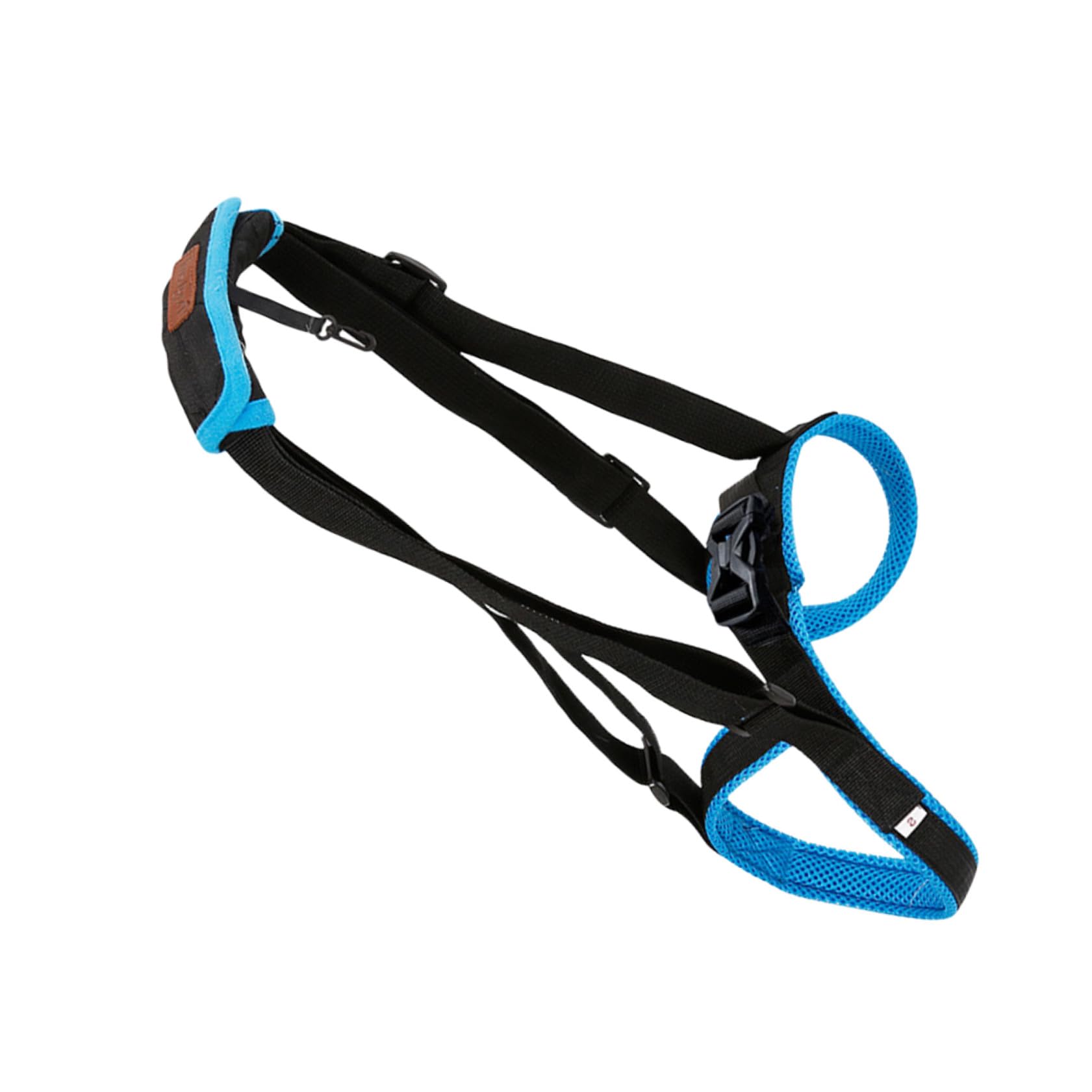 Sangles de marche pour chien XL BESPORTBLE en maille et PU confort souple