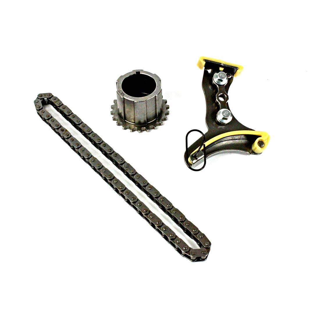 DNJ Timing Chain Kit TK3216 for 2007-2015 Cadillac Chevrolet GMC Hummer 4.8L 5.3L 6.0L 6.2L V8 16V OHV 294cid 325cid 364cid 376cid L20 L76 L92 L94 L96 L99 LH9 ELECTRIC/FLEX ELECTRIC/GAS FLEX [Vortec]