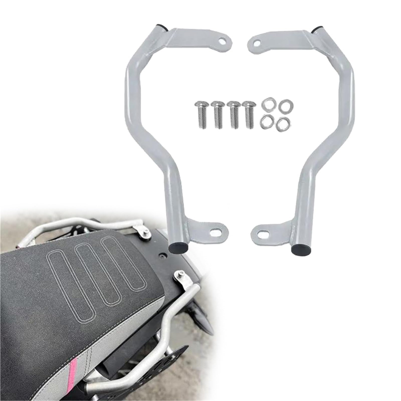 Asiento CFMOTO 450MT más cómodo con barras de agarre traseras estables 8