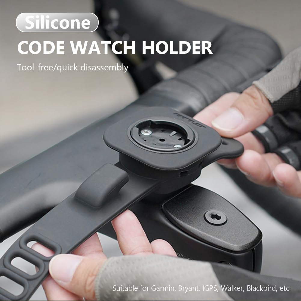 Silicone Bicycle Computer Mount Bike Computer Stand Cycling