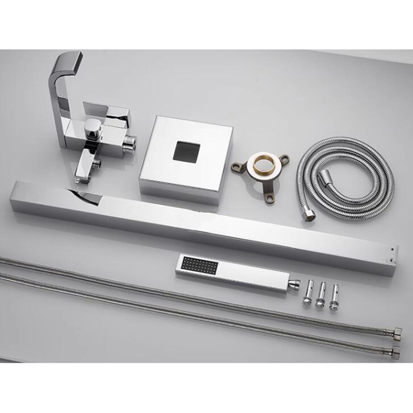 Rubinetti Autoportanti Per Vasca Da Bagno Rubinetto Per Vasca Cascata Monocomand - Foto 9