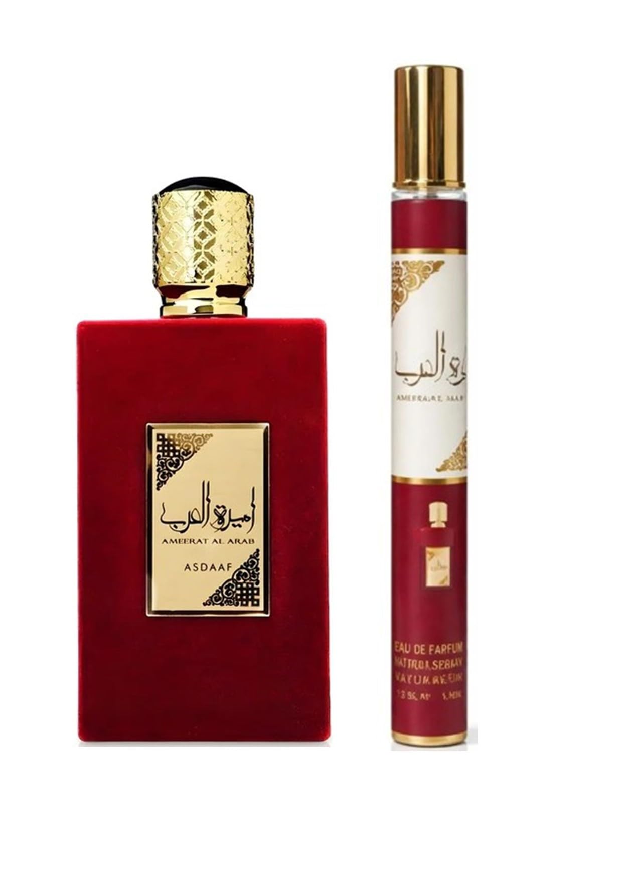 Asdaaf Ameerat Al Arab Set Profumo Donna 100 ml + Profumo da Borsetta 35 ml Floreale