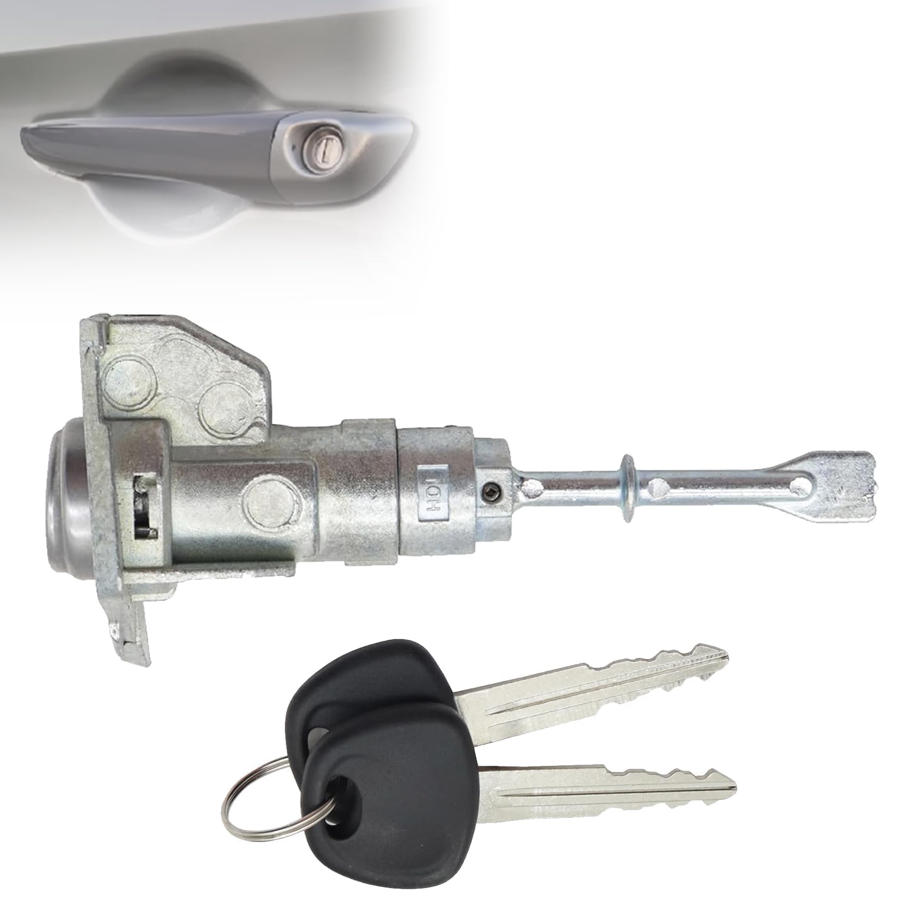 Photo 1 of XQSMWF Front Door Lock Cylinder Set Kit with 2 Keys Compatible with Hyundai Elantra 2011-2016 Left Driver Side Door Lock Cylinder with Key, Replace 819703XA00 81970-3XA00