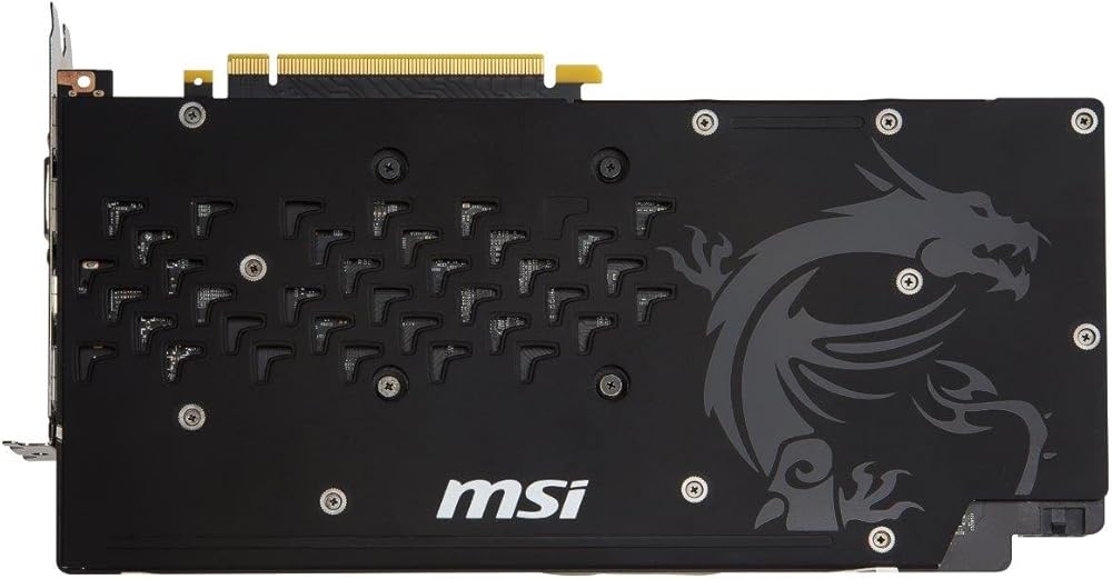 MSI GAMING GeForce GTX 1060 6GB GDRR5 192-bit HDCP Support DirectX 12 Dual TORX 2.0 Fan VR Ready Graphics Card thumbnail 5