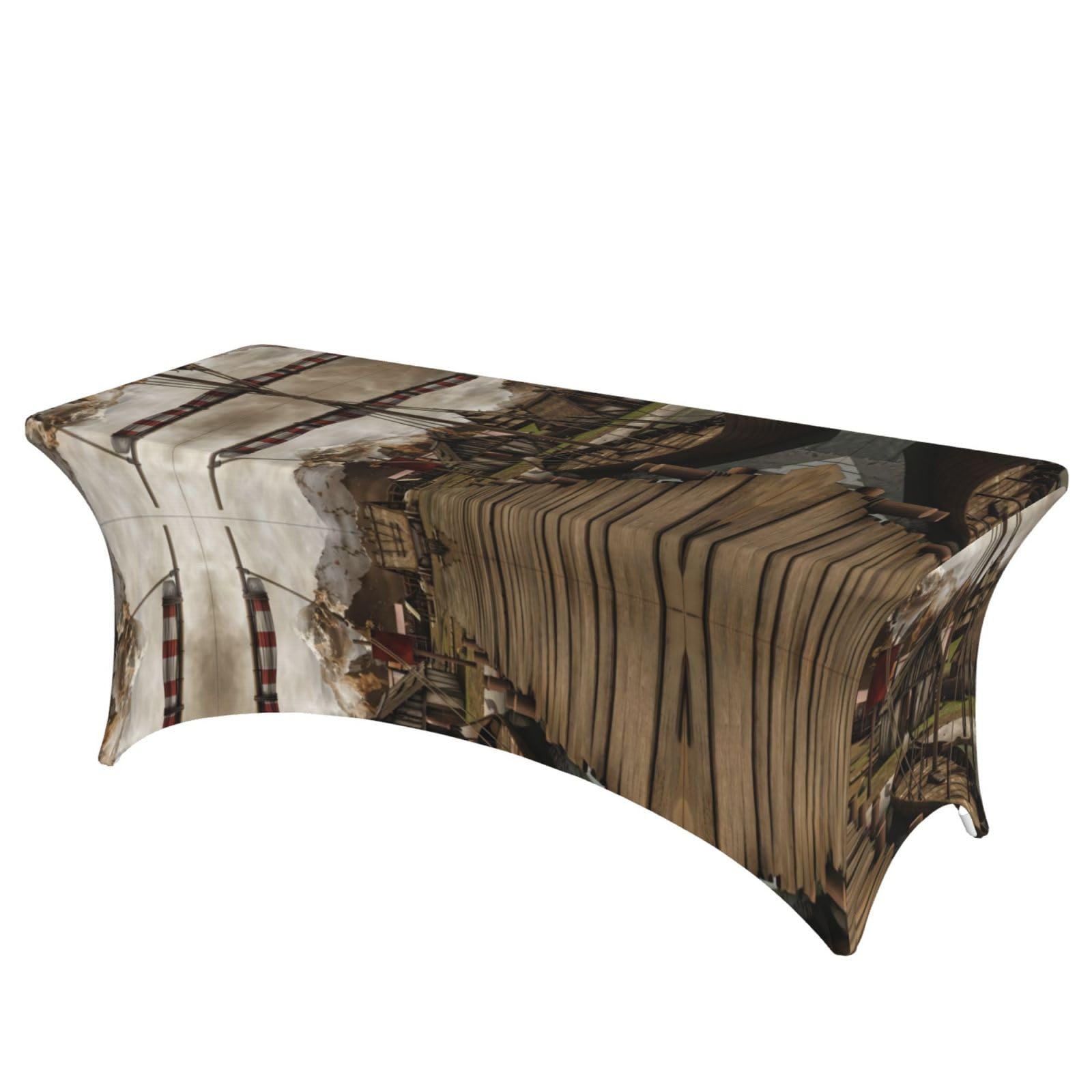 Nappe bateau viking pour table de jardin 1,8m lors de vos repas en extérieur