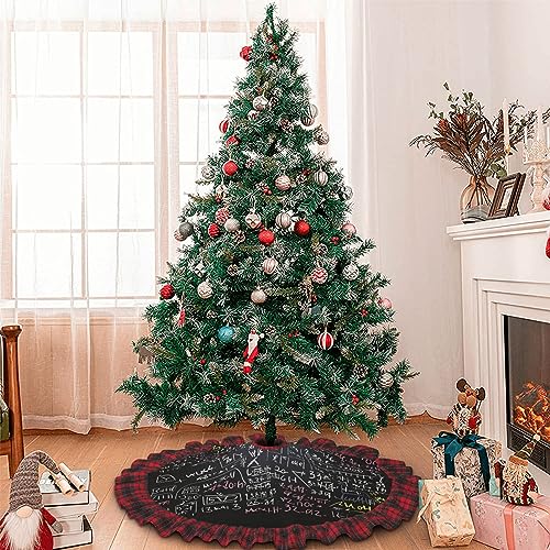 Jupe de sapin de Noël imperméable 122 cm pour décorations rustiques - 7