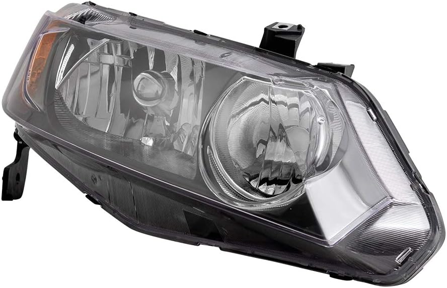 Brock Headlight for 2006-2008 Civic Sedan 33151SNAA02 Set HO2502125