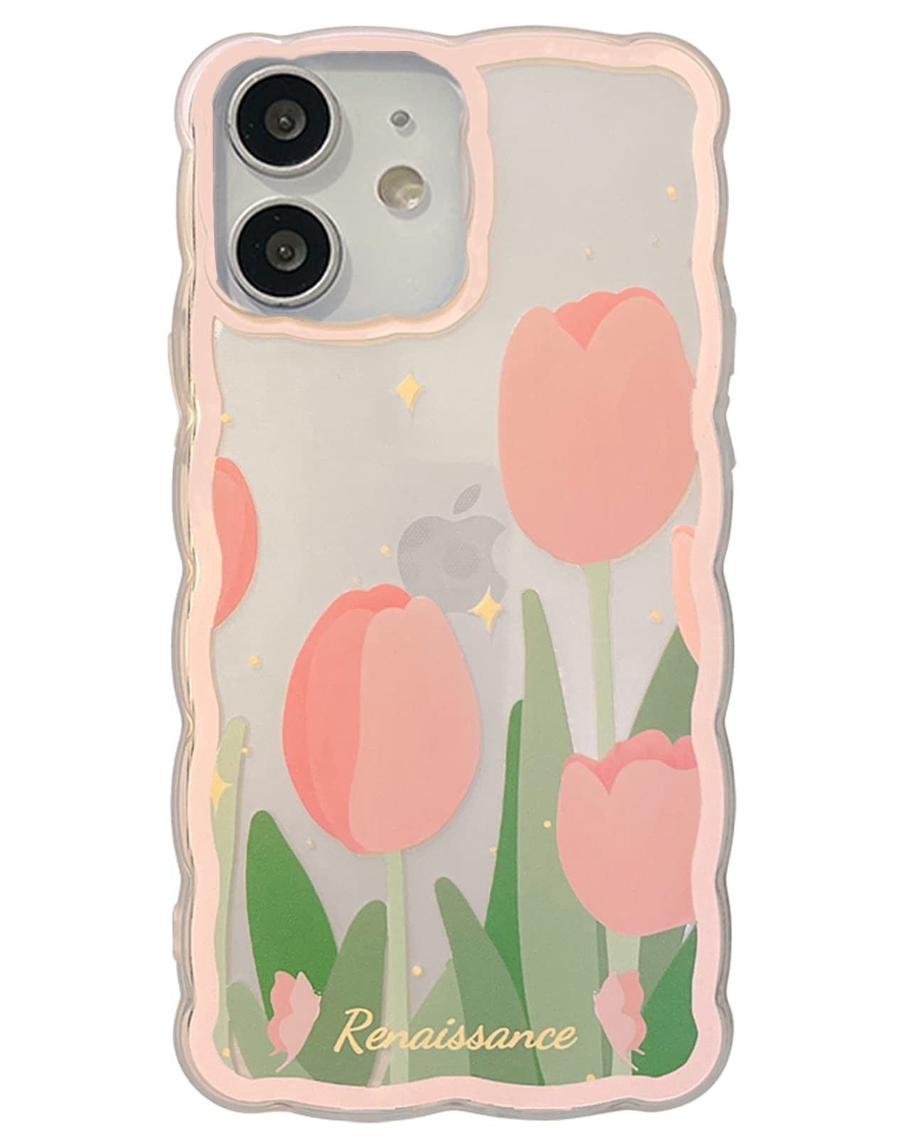 Ownest Funda Para IPhone X/XS Carcasa Transparente Purpurina Corazón Amor Patrón Estética Para Mujeres Y Niñas La Moda Suave Flexible Dduradera Delgada De TPU Fundas Para IPhone X/XS