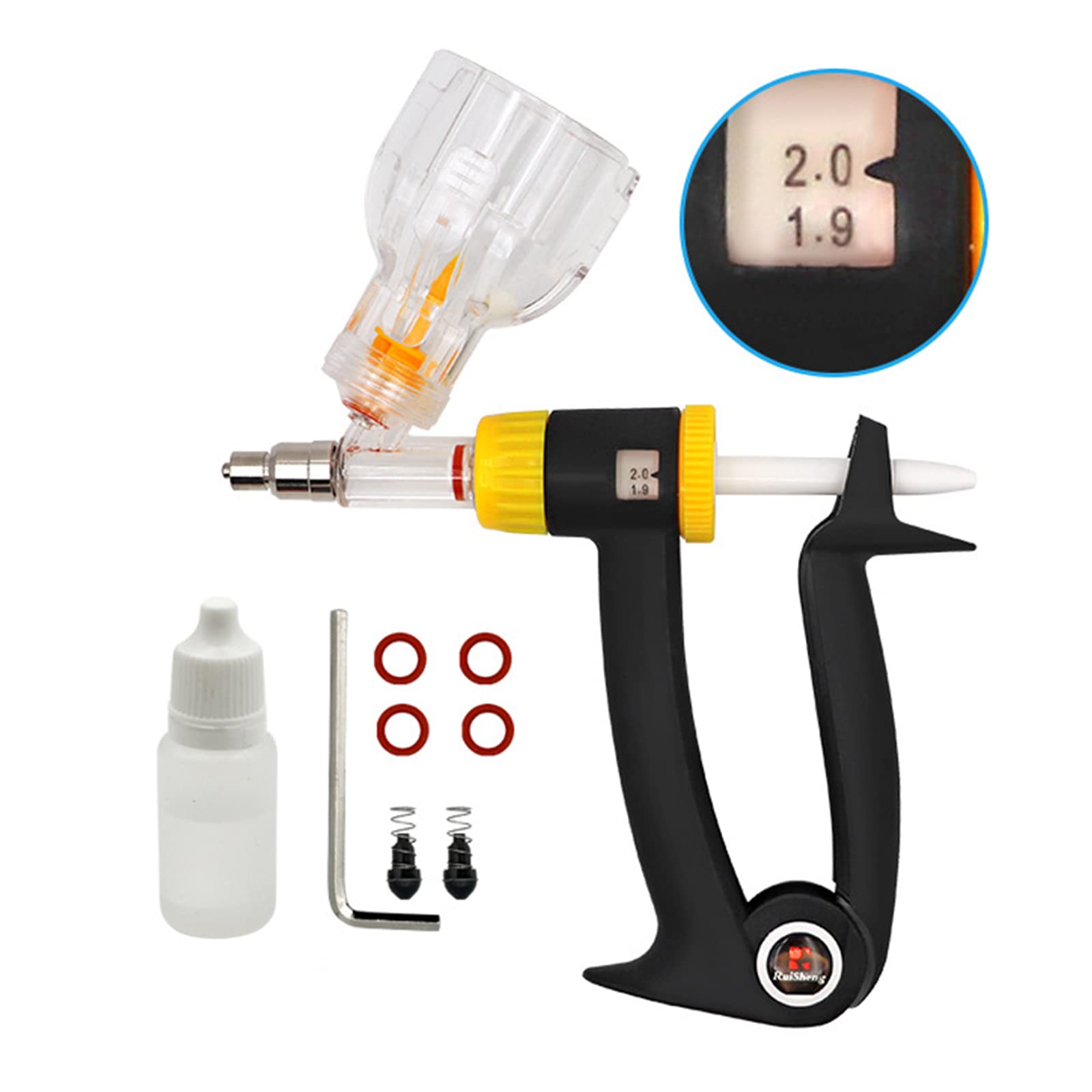 Buy Livestock Syringe, Continuous Syringe, 2/6ml Animal Syringe Veterinary Continuous Injector