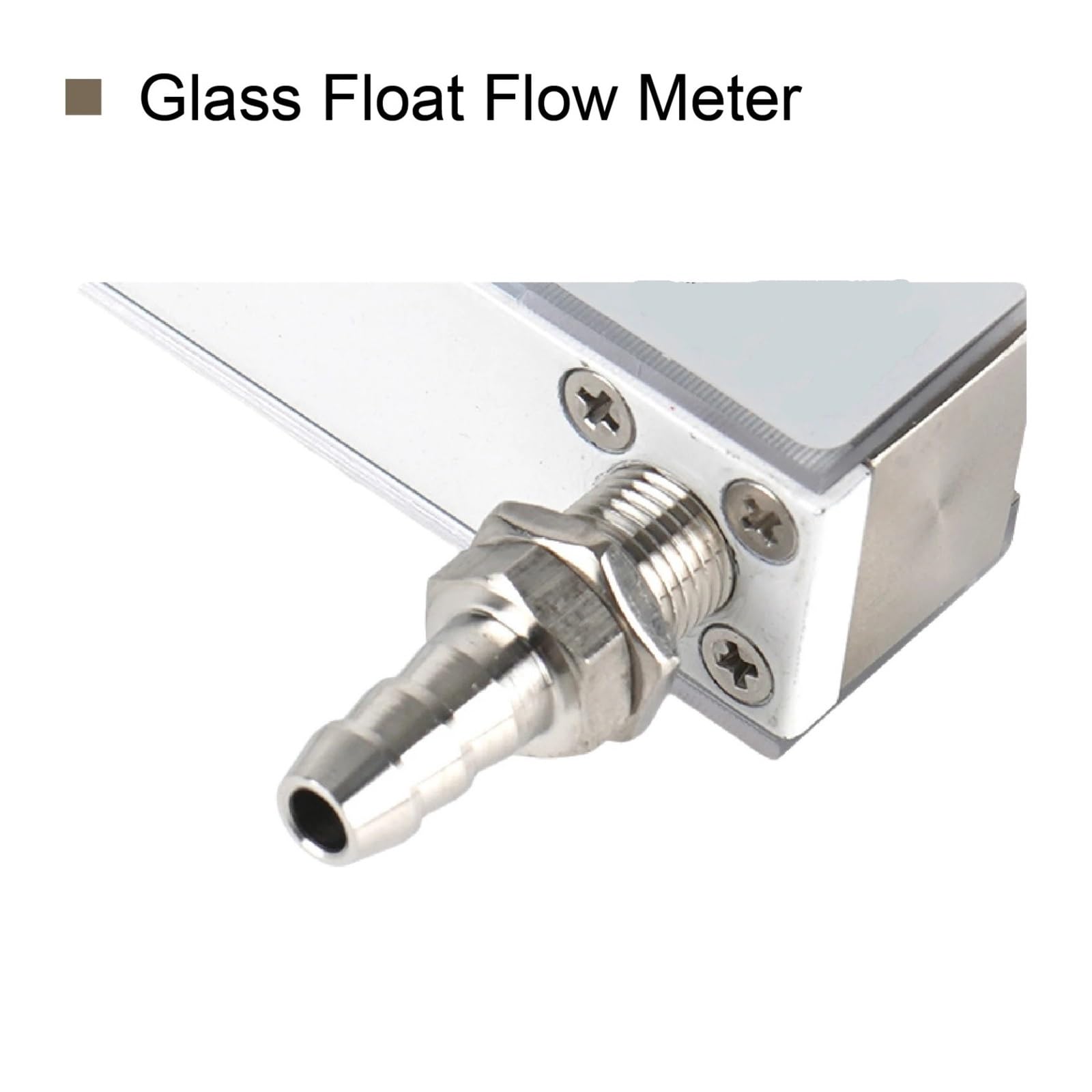 Rotámetro de vidrio LZB-4WB, medidor de flujo de área variable Medidor de flujo de líquido industrial Medidor de flujo de oxígeno y aire for laboratorio(16-160ml-min)