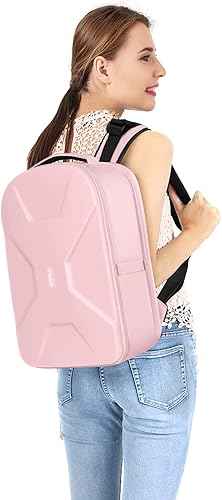 Miniatura 6 de MOSISO Mochila para cámaras réflex digital de un solo objetivo, réflex de un solo objetivo o sin espejo, funda rígida impermeable de 15 a 16