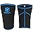 Knee Sleeves 7mm (1 Pair) - High Performance Knee Sleeve Support For Weight Lifting, Cross Training & Powerlifting - Best Knee Wraps & Straps Compression - For Men and Women (Black/Blue, Large)