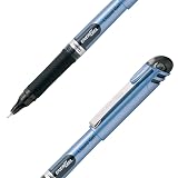 Pentel EnerGel Liquid Gel Pen, 0.5mm, Needle Tip, Black Ink, 2 Pack (BLN25BP2A) – view 5