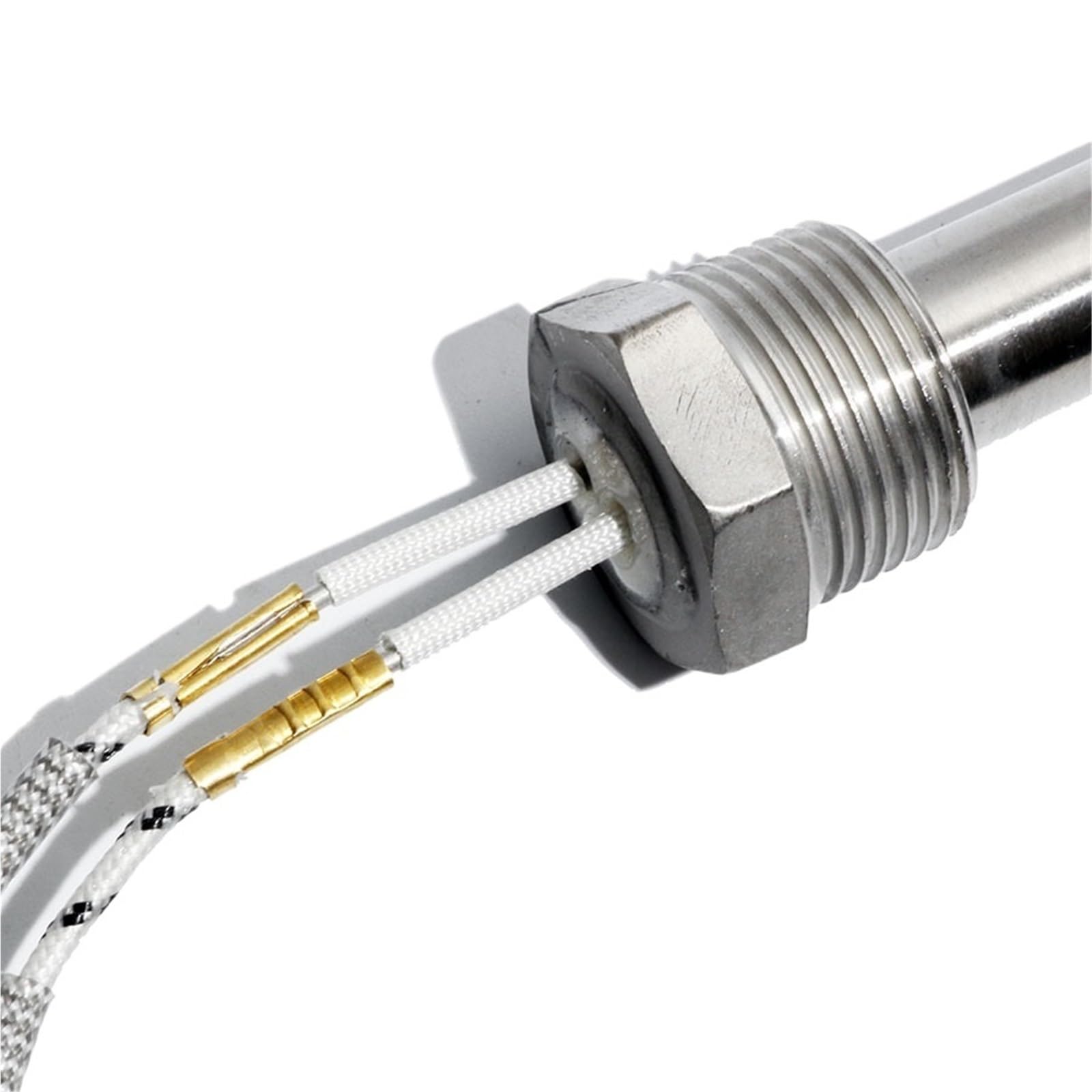 DN15 (1/2") gwintowany wkład grzejny 12 x 100/150/200, rozmiar rury 300 W/500 W/800 W/1000 W do wody (110 V, DN15 12 x 100 mm, 300 W)