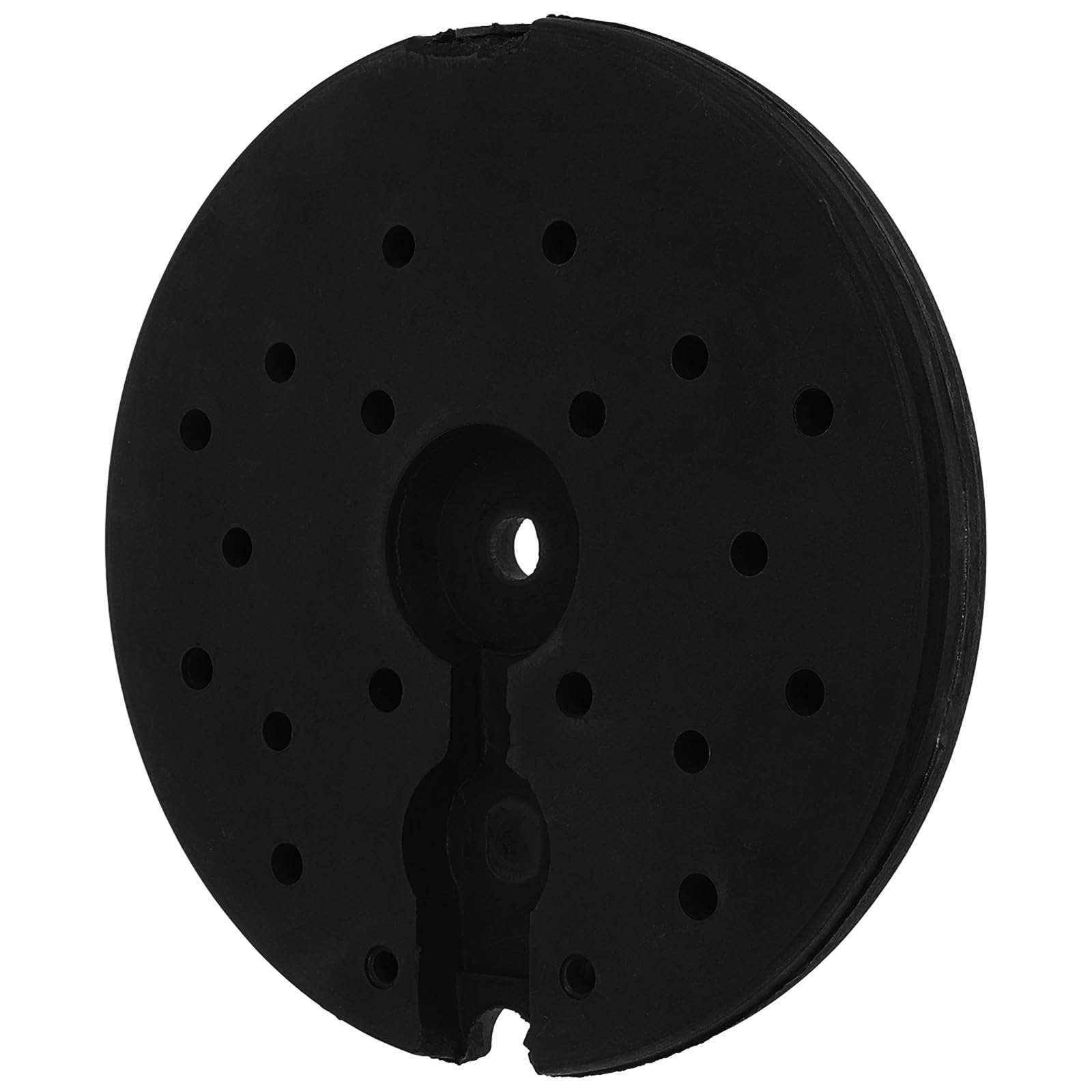 Socle pour Lampe Rond en Plastique Noir pour Lampadaire 240x22 MM