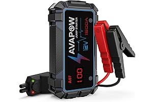 AVAPOW 1500A Car Jump Starter: Power for Your Vehicle's Every Need