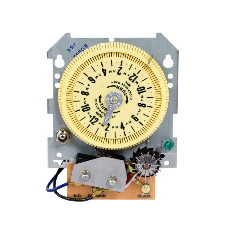 Intermatic T8805M101C SPST 125-Volt Mechanical Cycle and