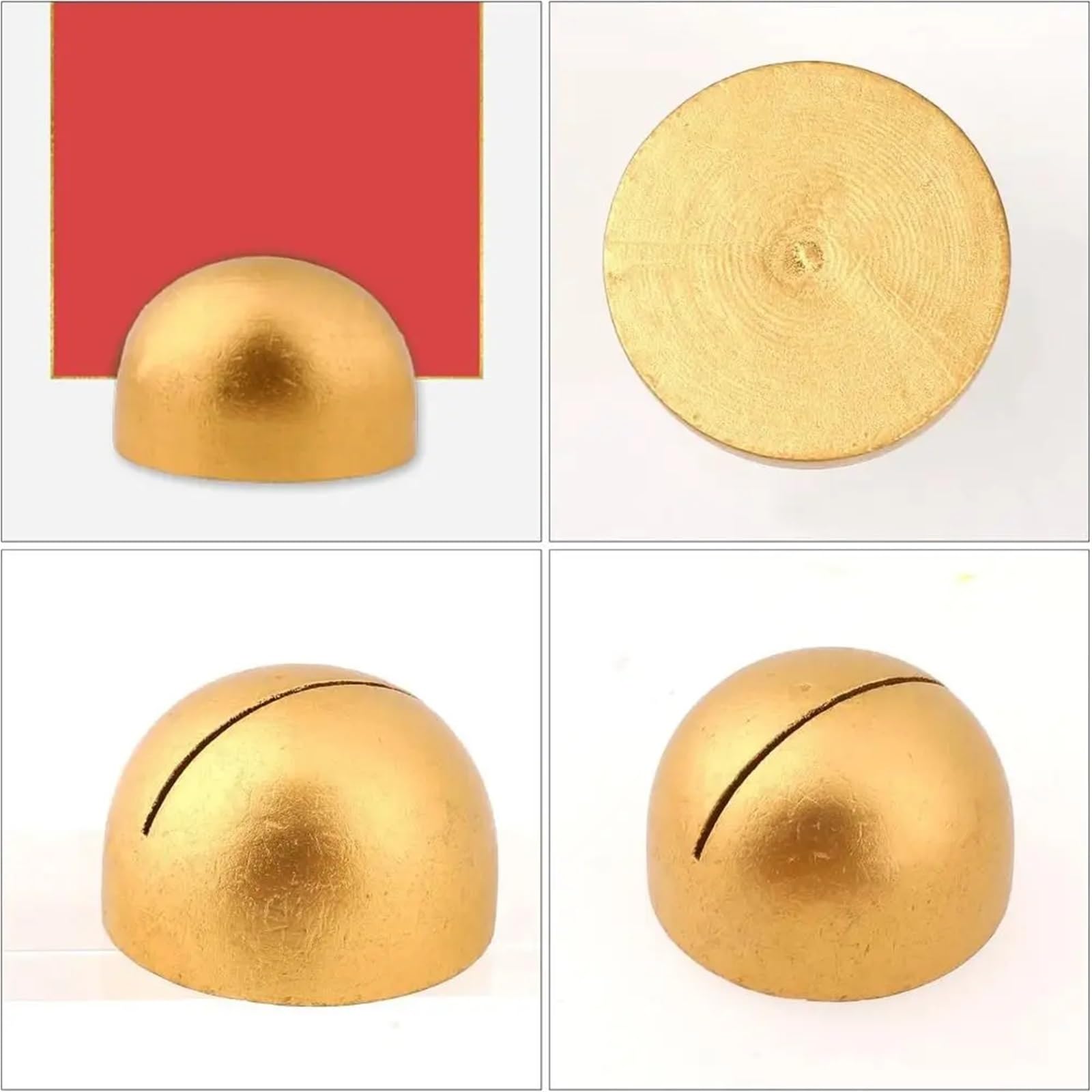 Goldene Tischnummernständer, 12/36er-Pack, Fotokartenhalter aus Holz for die Hochzeitsdekoration