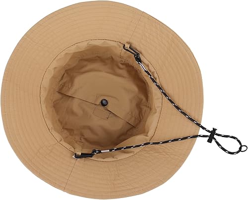 Miniatura 6 de Sombrero de sol para hombres y mujeres, ala ancha, UPF 50+, sombrero de pesca y pescador, impermeable, plegable, sombrero de sol para playa,