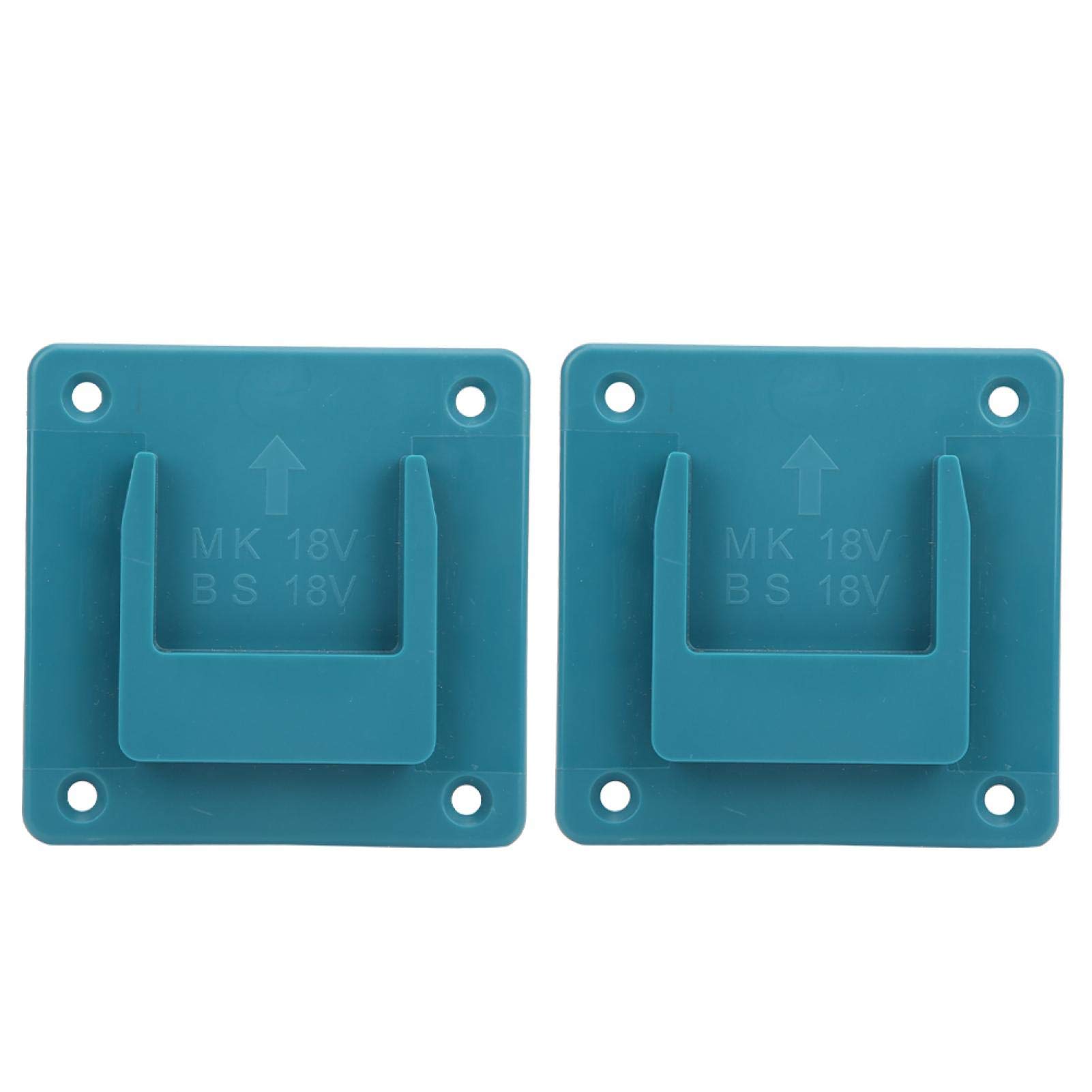 2pcs portautensili elettrico supporto Rack di stoccaggio per Maka Dewalt Milwaukee montaggio a parete staffa per macchine utensili disposivo di fissaggio Base  1420