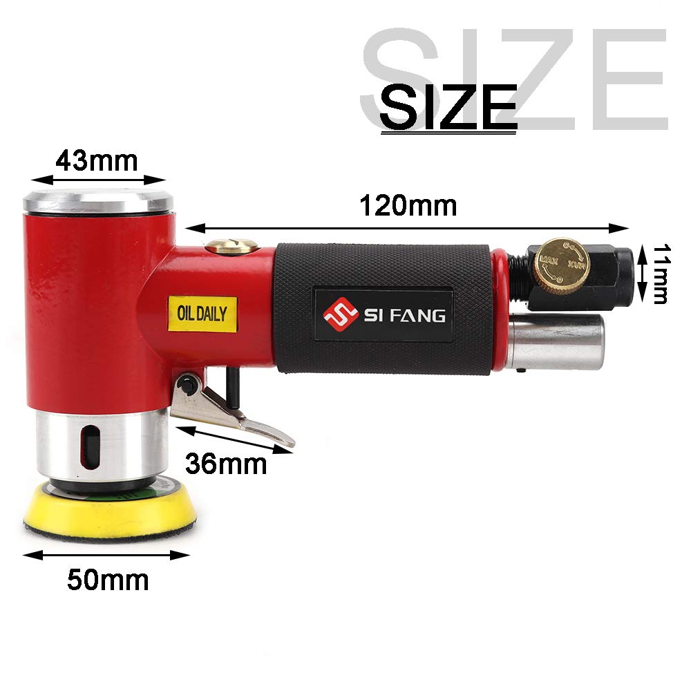 2inch 3inch Mini Air Sander RandomOrbital Polisher for car,Random