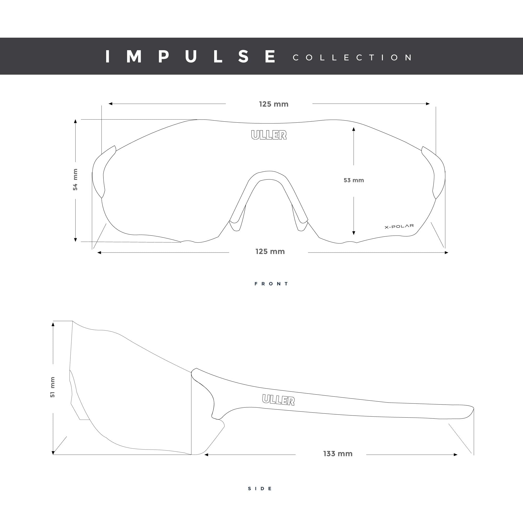 Uller Occhiali sportivi Impulse White/Grey