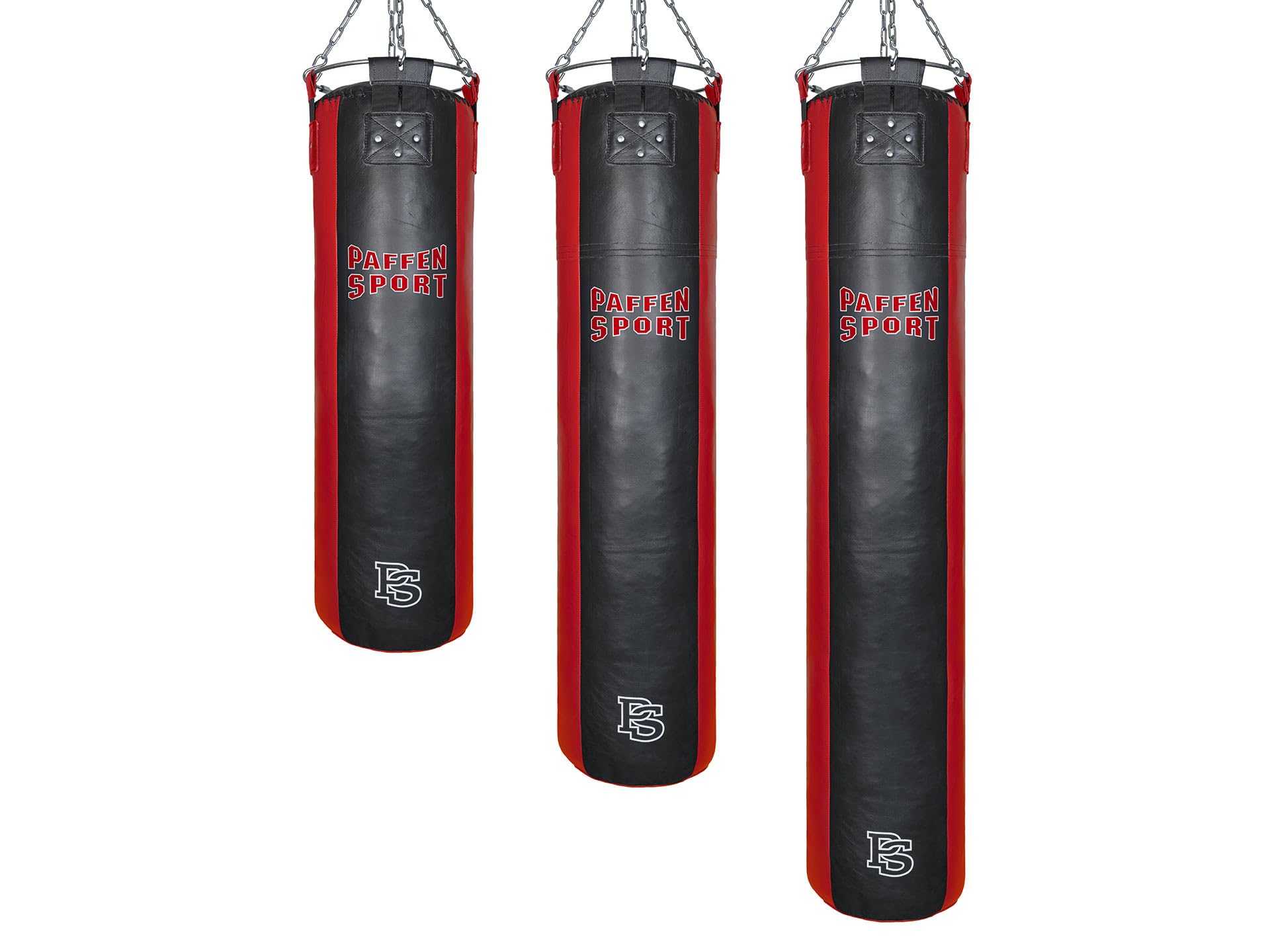 Paffen Sport Star Boxsack aus handgefertigtem Qualitätsleder für das Training im Boxen, Kickboxen, Muay Thai, MMA und verwandtem Kampfsport