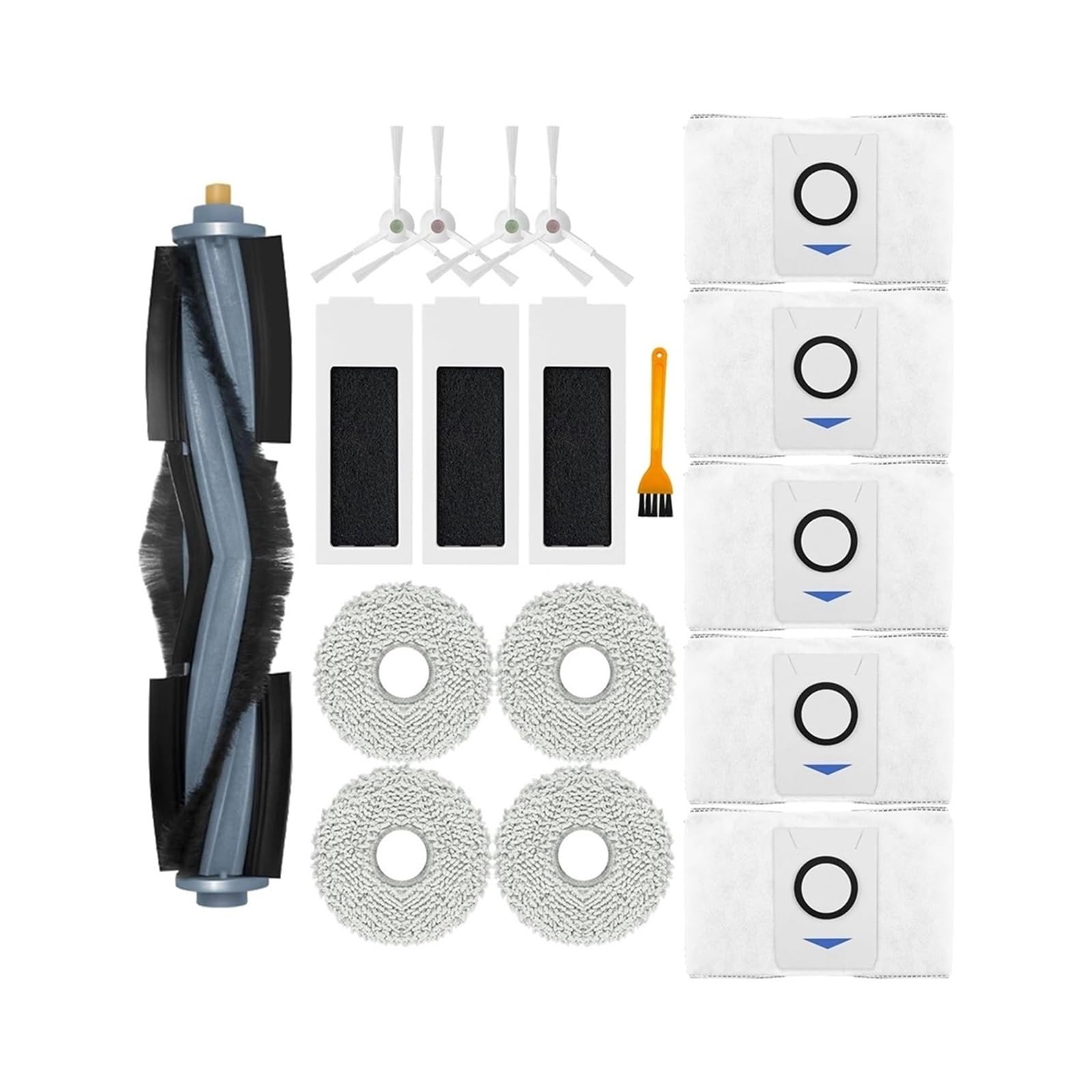 Filtre et brosse pour Ecovacs Deebot T20 Omni kit complet d'accessoires aspirateur